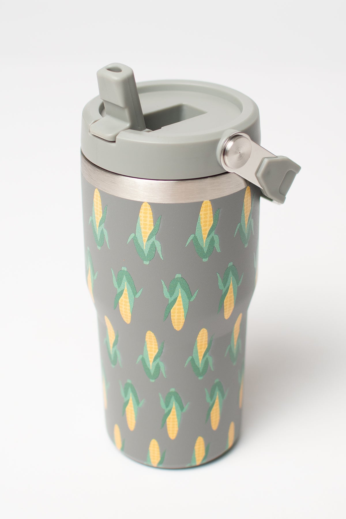 Retro Corn 20oz Kids Bucket Handle Tumbler