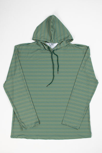 Retro Corn Adult Performance Hoodie