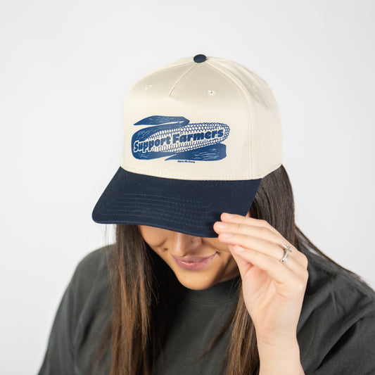 Retro Support Farmers Corn Trucker Hat