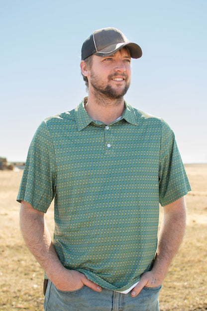 Retro Corn Performance Polo