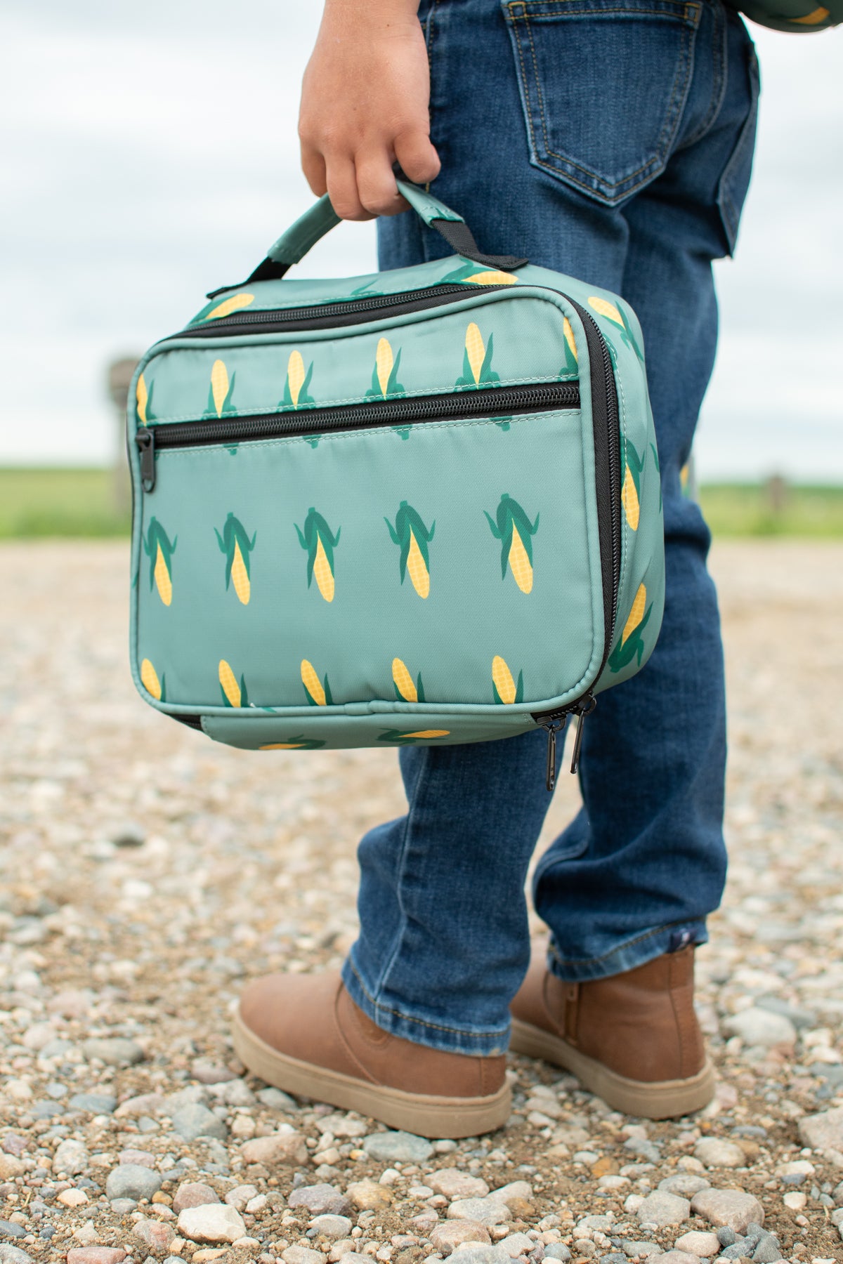 Retro Corn Lunch Bag