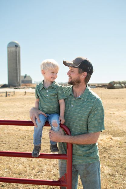Retro Corn Performance Polo