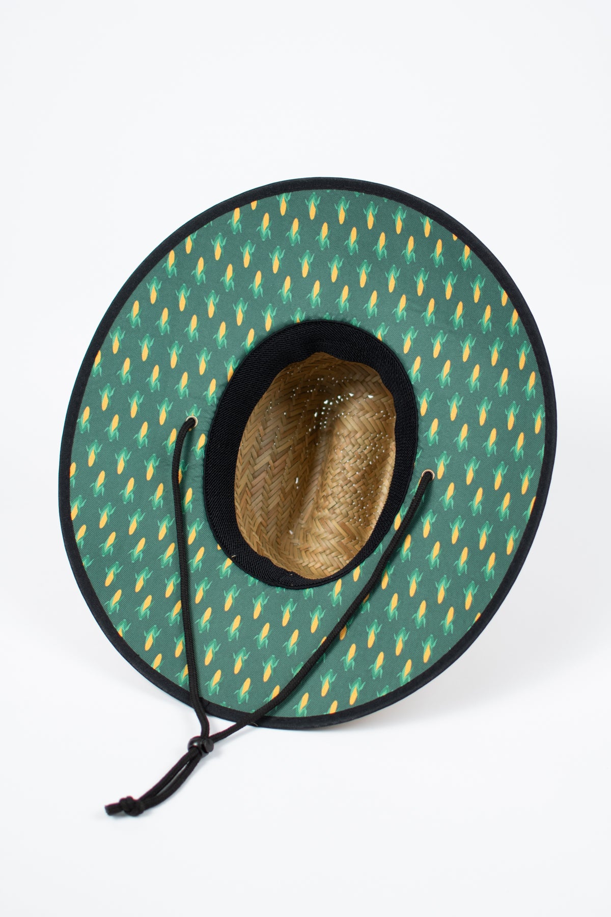 Retro Corn 'Thank a Farmer' Adult Straw Hat
