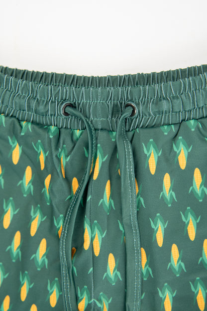 Retro Corn Baby Swim Trunk