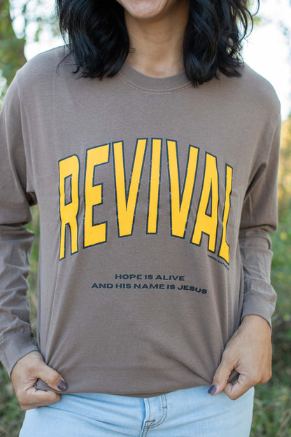 Revival_-_Hope_is_Alive_Brown_Long_Sleeve [F] [LS]