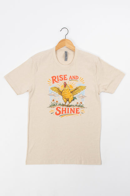 'Rise and Shine' Rooster Tee