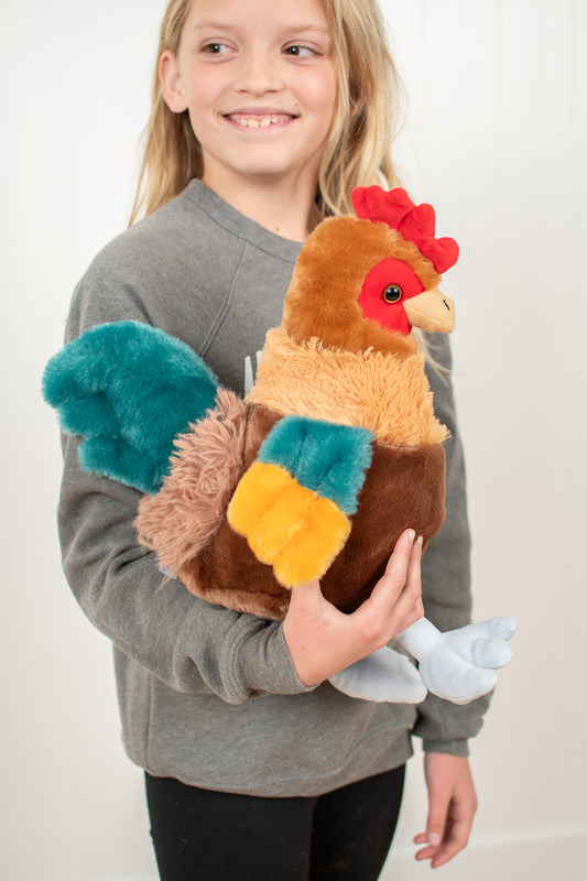 Rooster Stuffed Animal Plush - 12"
