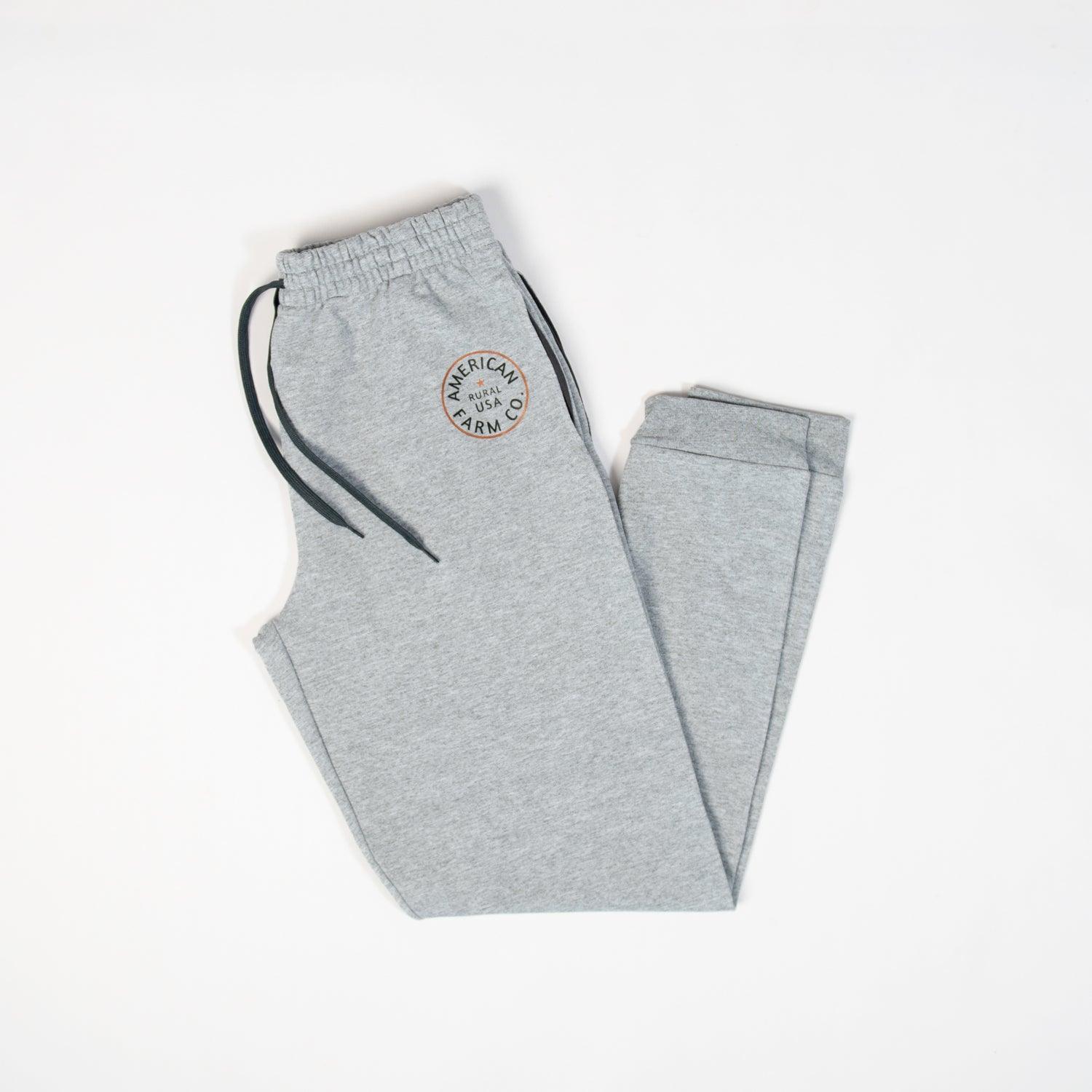 Rural USA Grey Joggers - NEW - American Farm Company