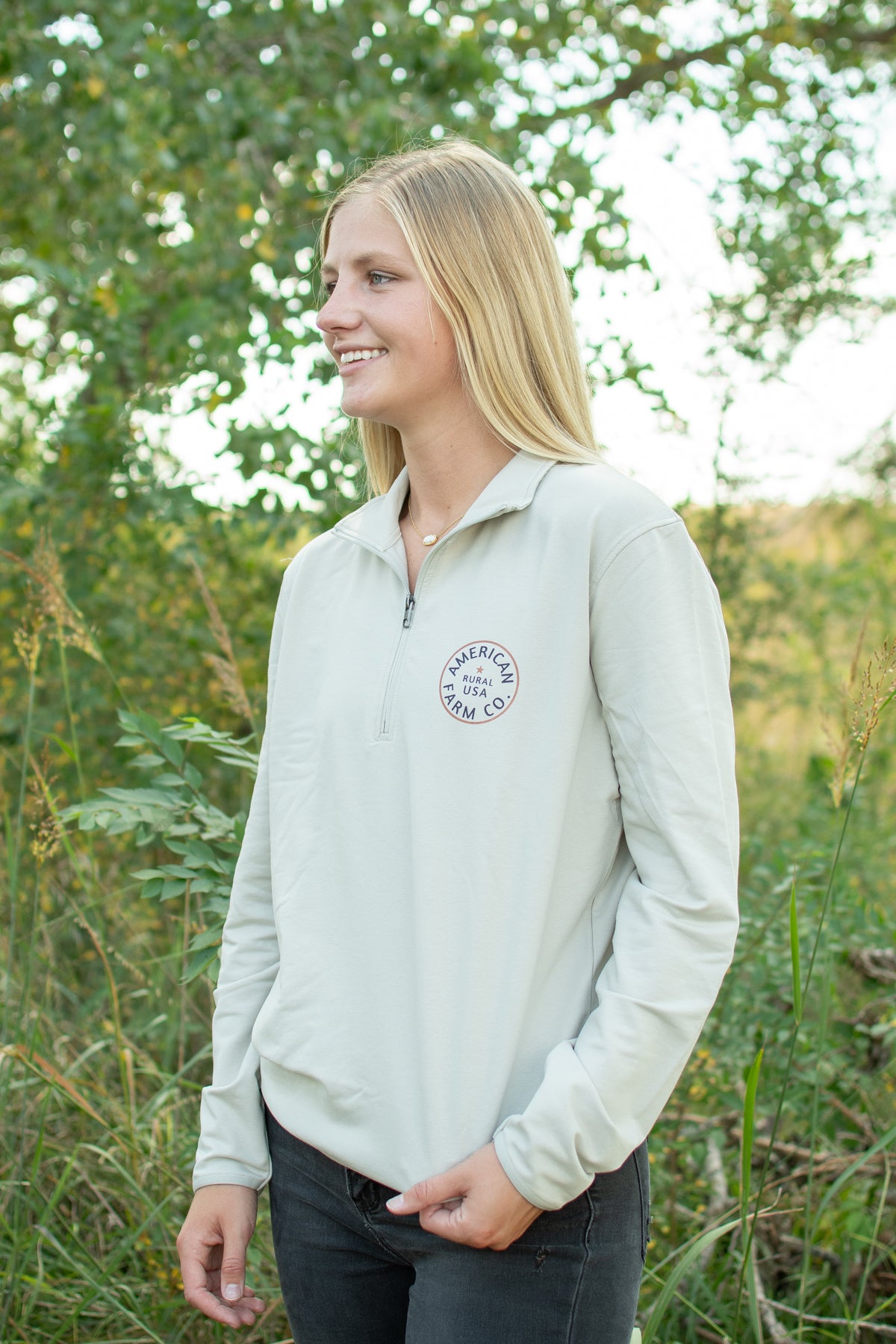 Rural USA Performance 1/4 Zip Pullover