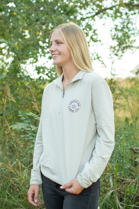 Rural USA Performance 1/4 Zip Pullover