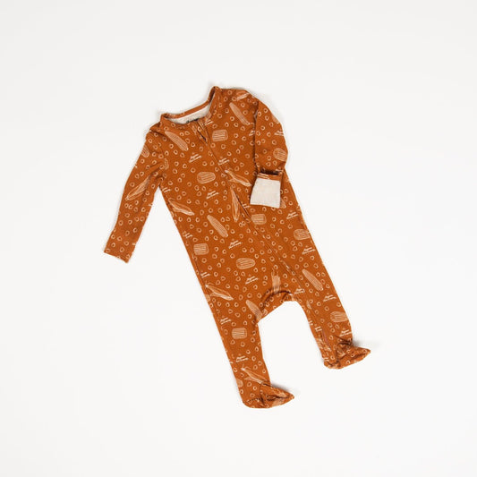 Rustic Corn Baby Bamboo Pajamas - American Farm Company