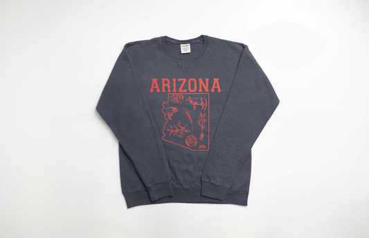 State Agriculture Navy Crewneck (Arizona) - American Farm Company