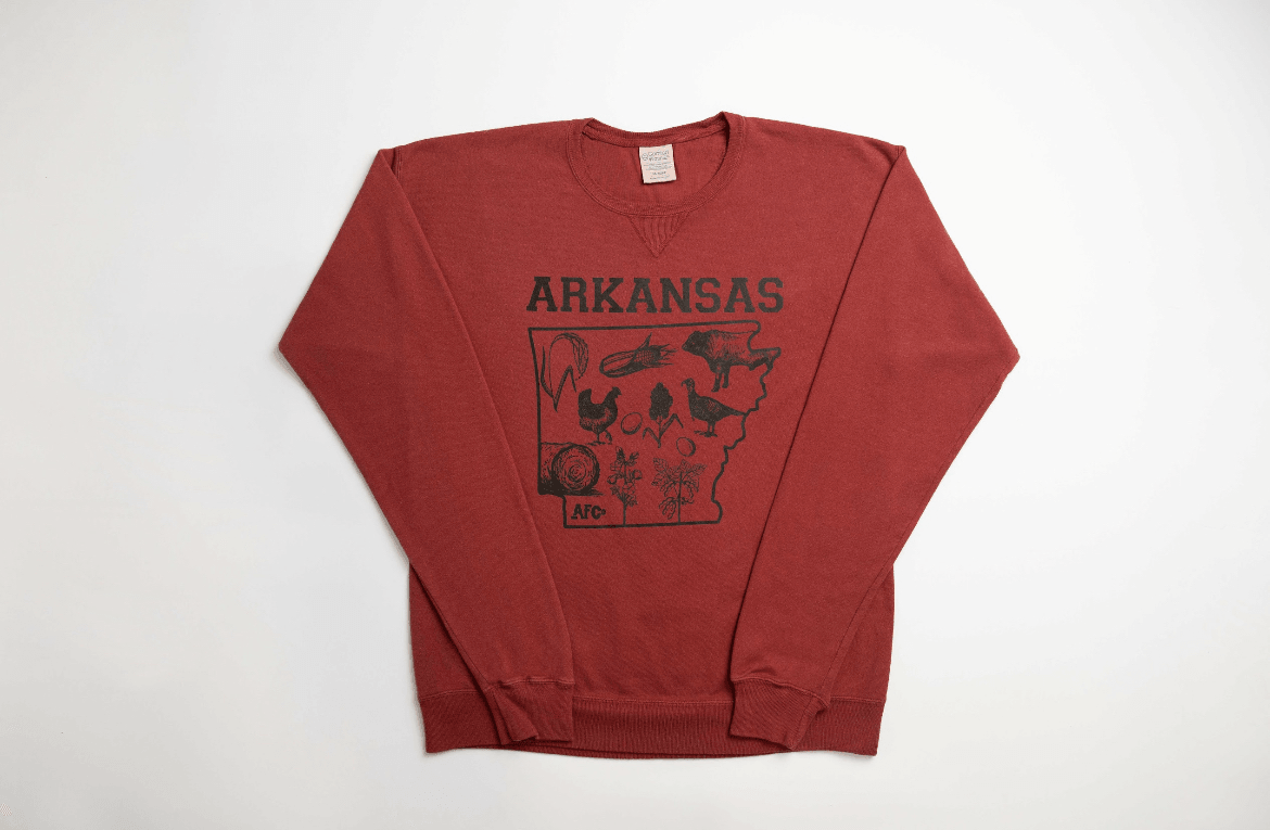 State Agriculture Red Crewneck (Arkansas) - American Farm Company