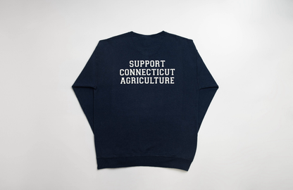 State Agriculture Navy Crewneck (Connecticut)