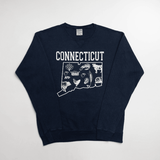 State Agriculture Navy Crewneck (Connecticut) - American Farm Company