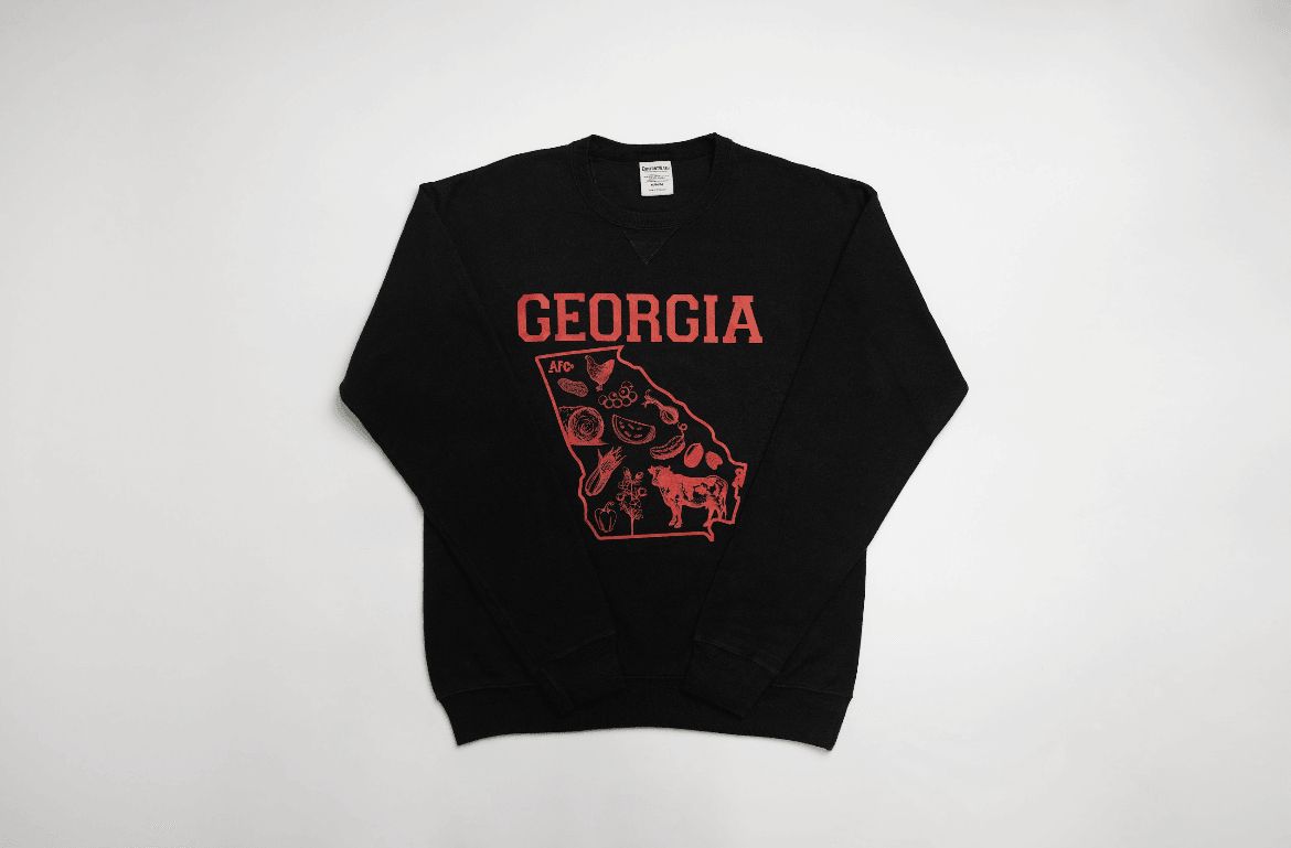 State Agriculture Black Crewneck (Georgia) - American Farm Company