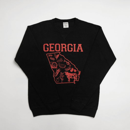 State Agriculture Black Crewneck (Georgia) - American Farm Company