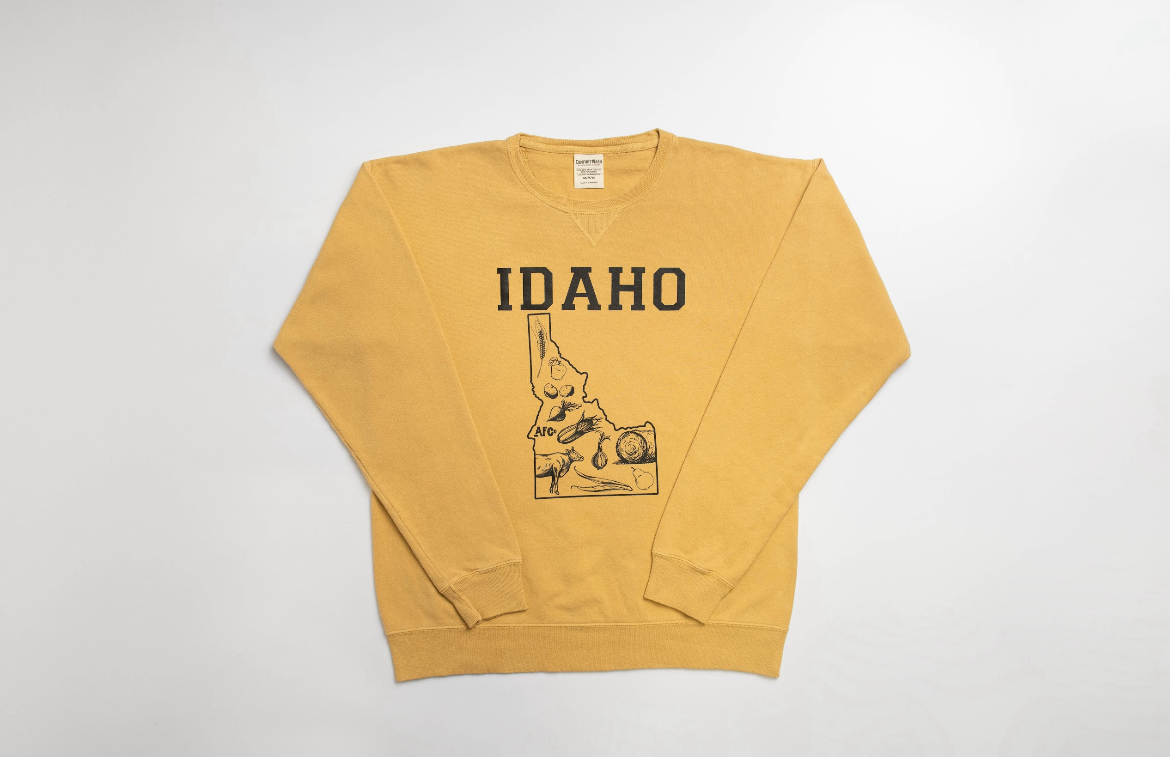 State Agriculture Gold Crewneck (Idaho)