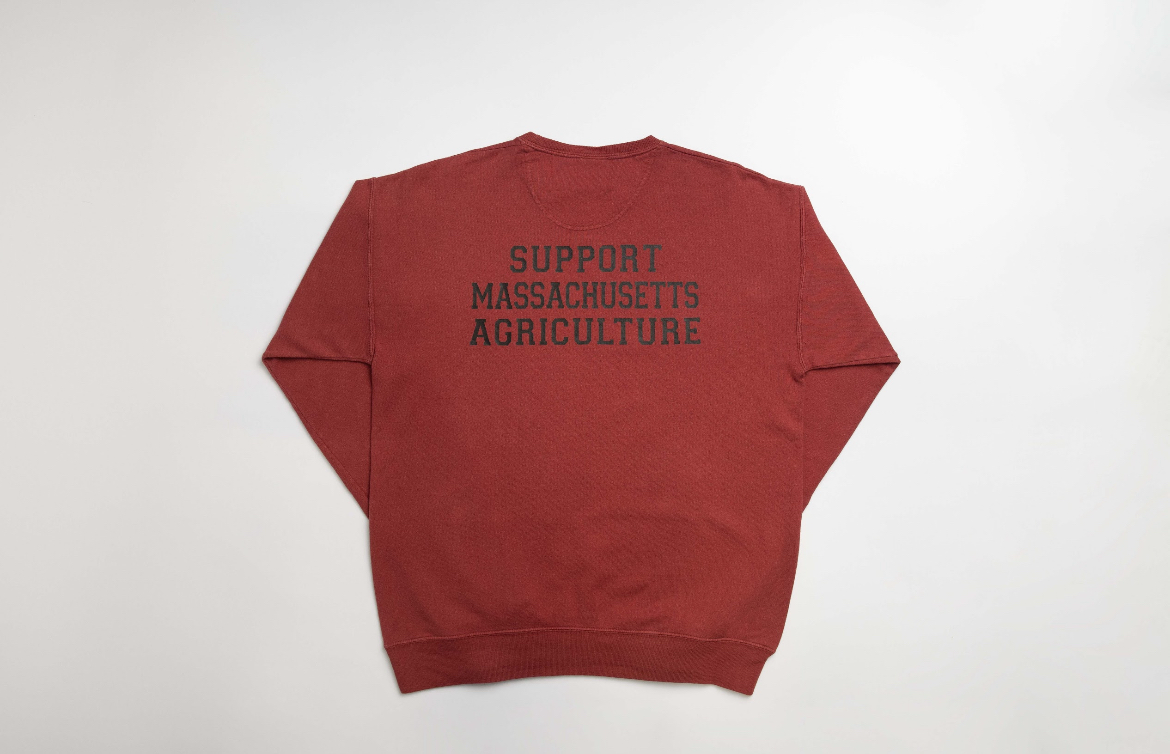 State Agriculture Red Crewneck (Massachusetts)