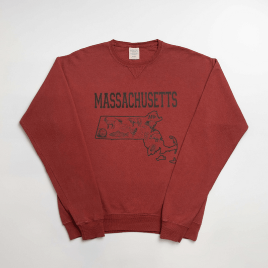 State Agriculture Red Crewneck (Massachusetts) - American Farm Company