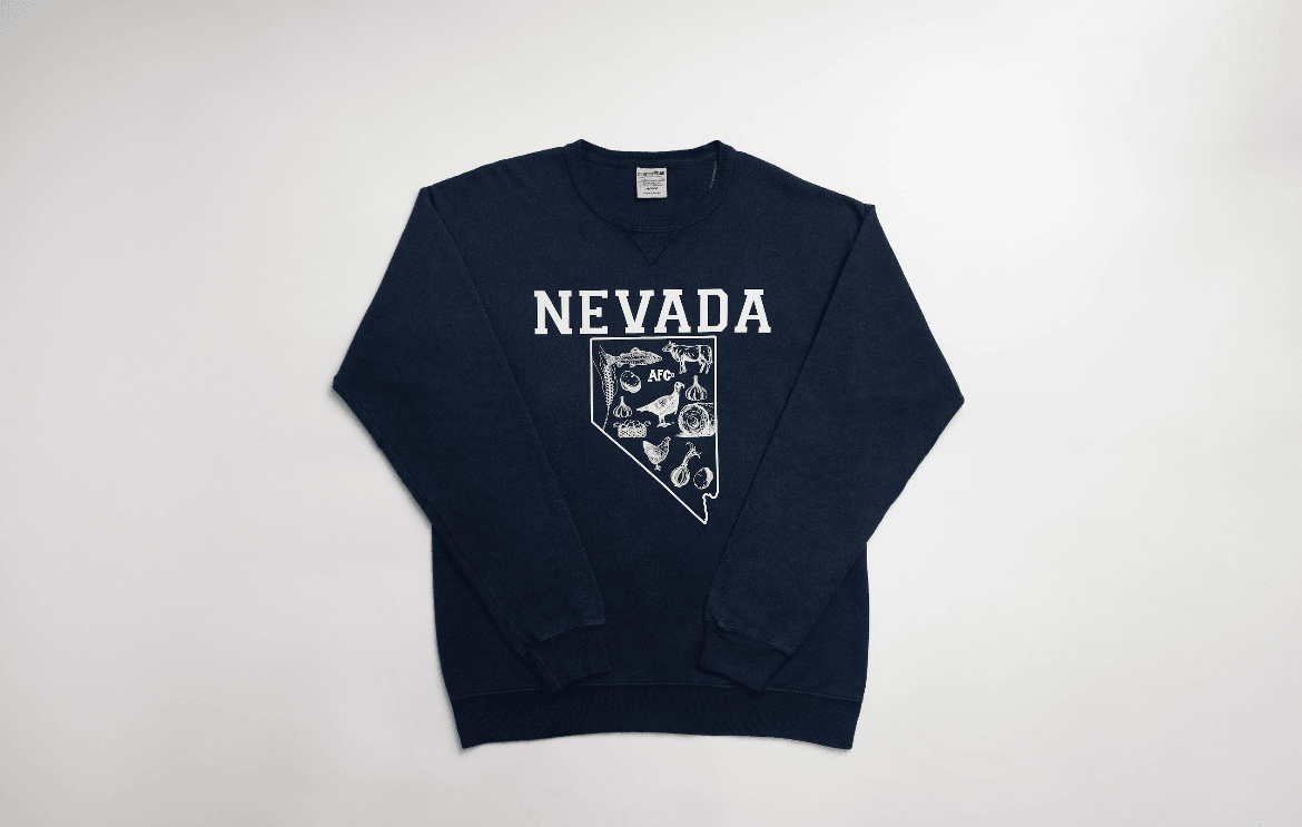 State Agriculture Navy Crewneck (Nevada) - American Farm Company