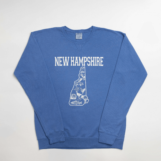 State Agriculture Blue Crewneck (New Hampshire) - American Farm Company