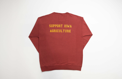 State Agriculture Crewneck (Red Iowa)