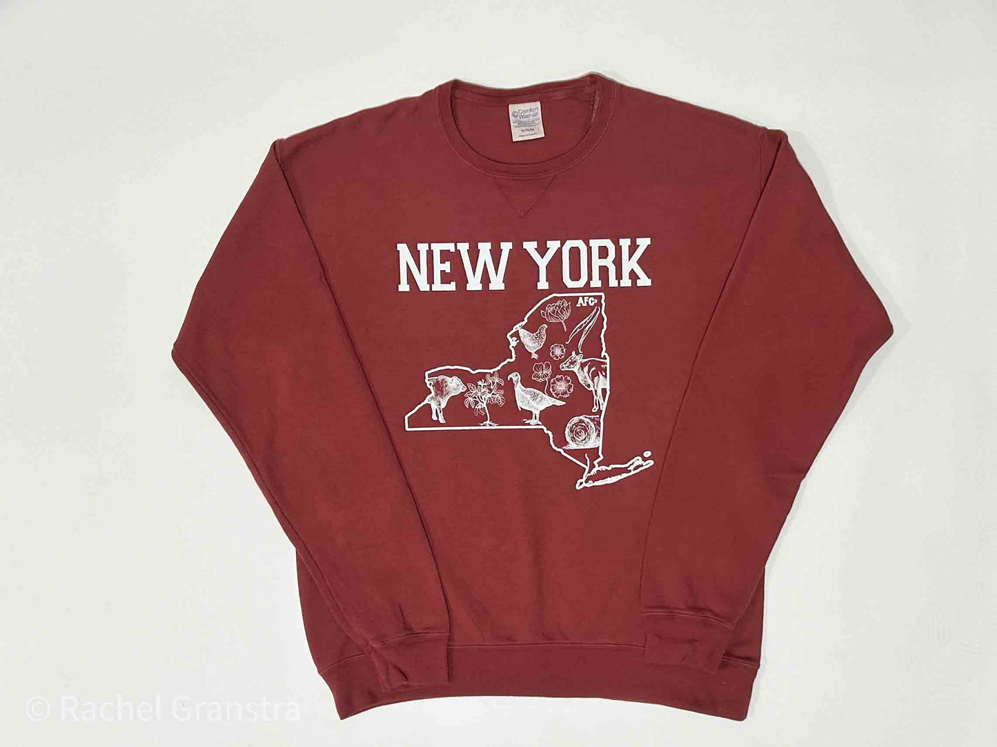 State Agriculture Red Crewneck (New York)