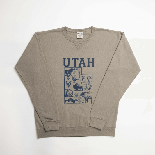 State Agriculture Grey Crewneck (Utah) - American Farm Company