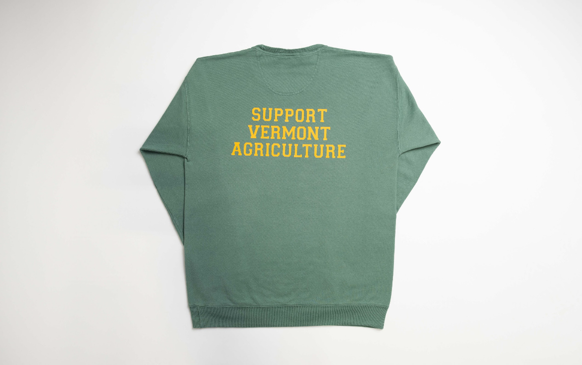 State Agriculture Green Crewneck (Vermont)