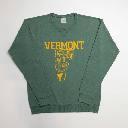 State Agriculture Green Crewneck (Vermont) - American Farm Company