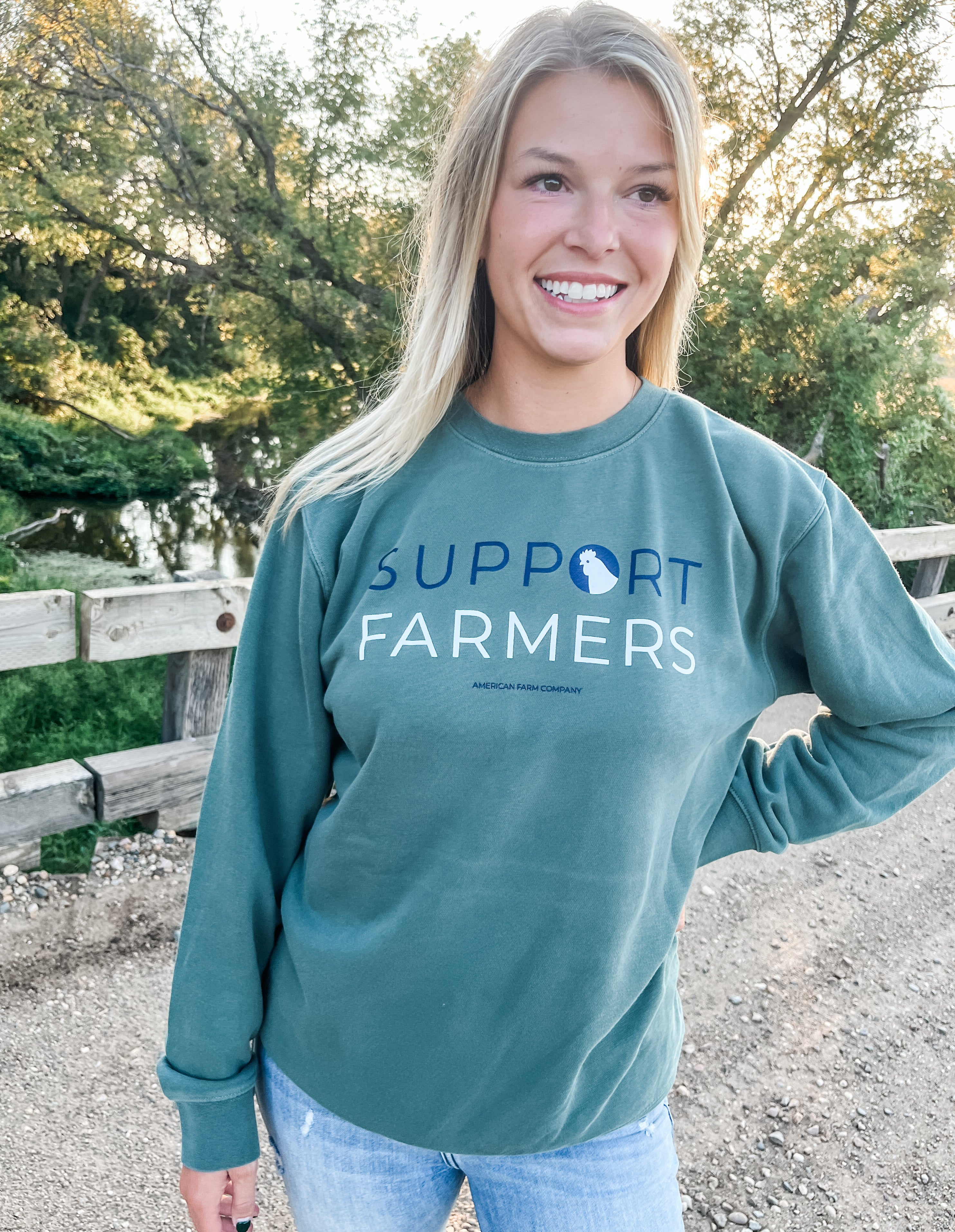 'Support Farmers’ Chicken Crew
