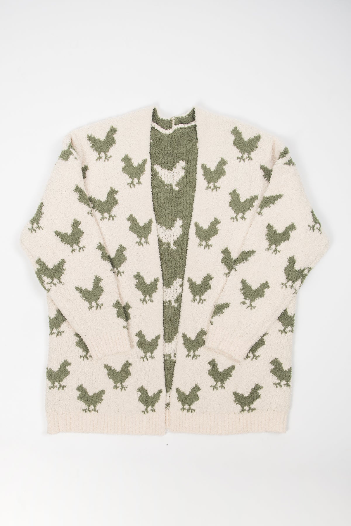 Sage Chicken Luxe Cardigan
