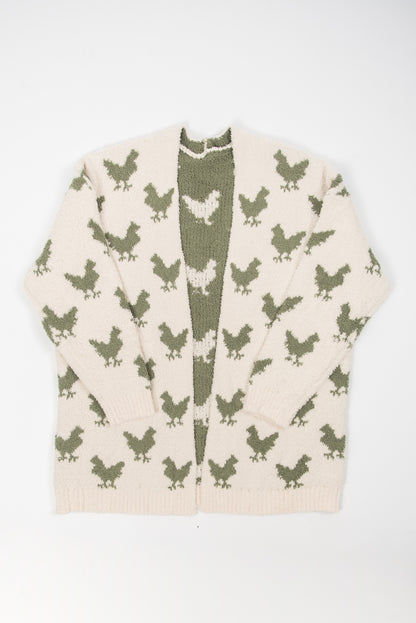Sage Chicken Luxe Cardigan