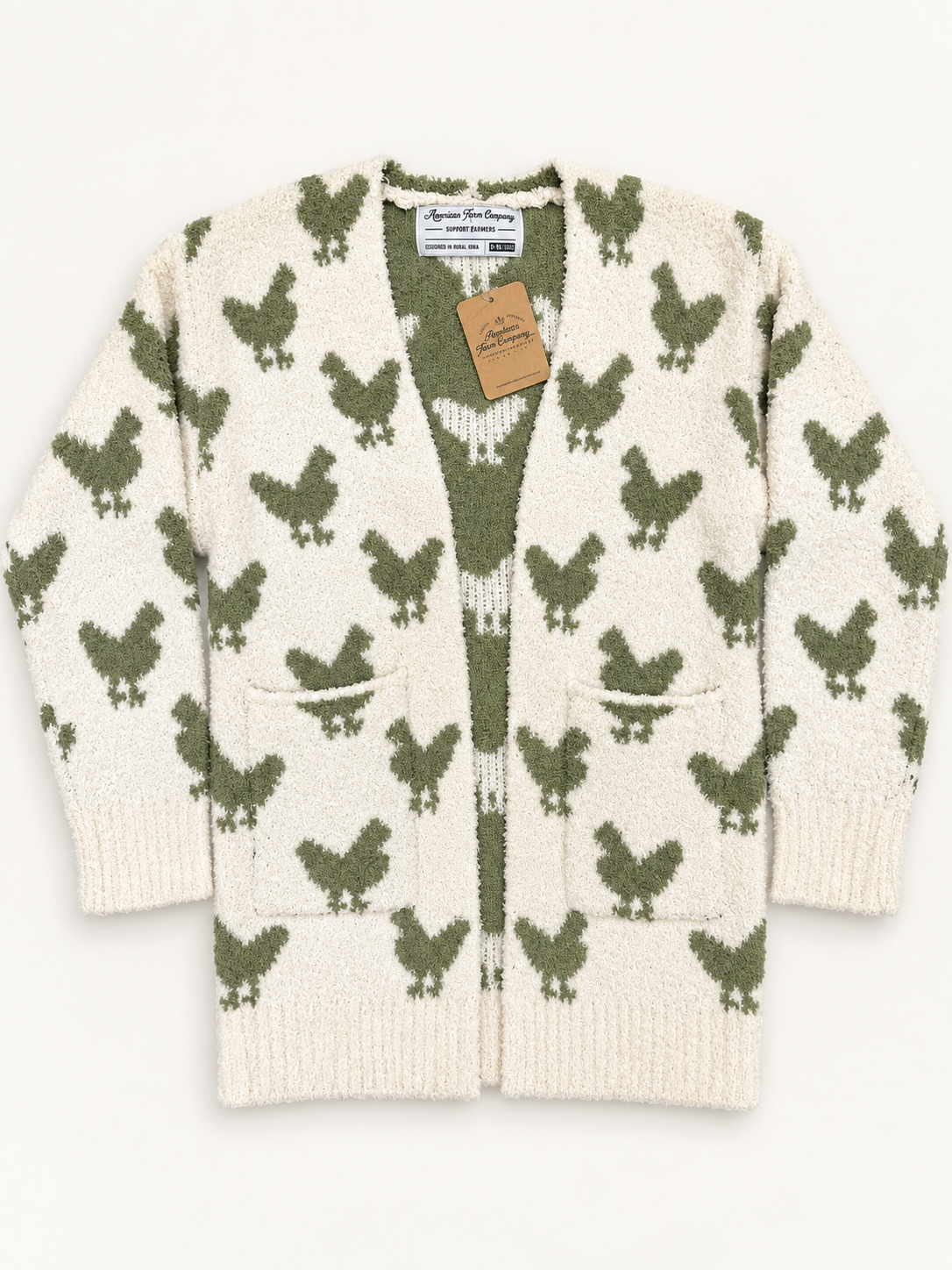 Sage Chicken Luxe Cardigan