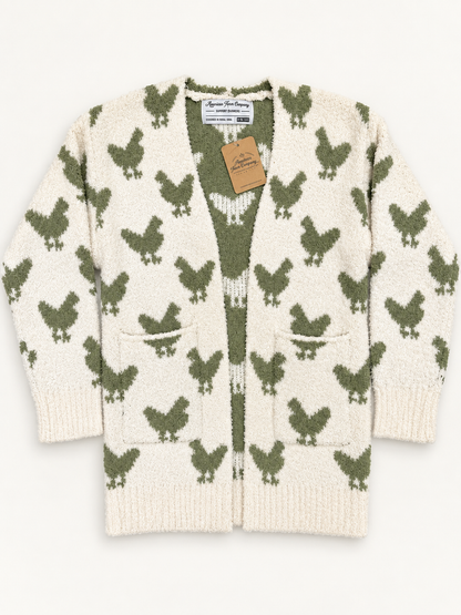 Sage Chicken Luxe Cardigan