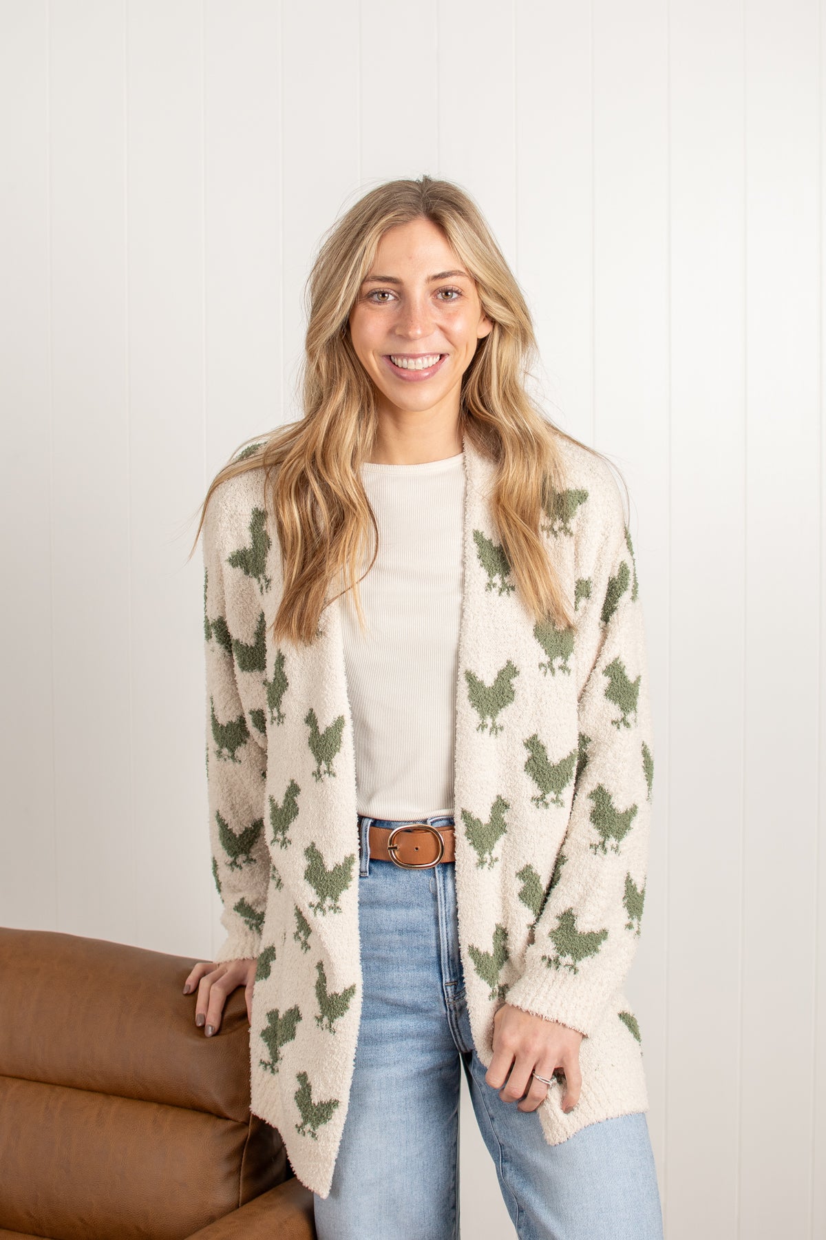 Sage Chicken Luxe Cardigan