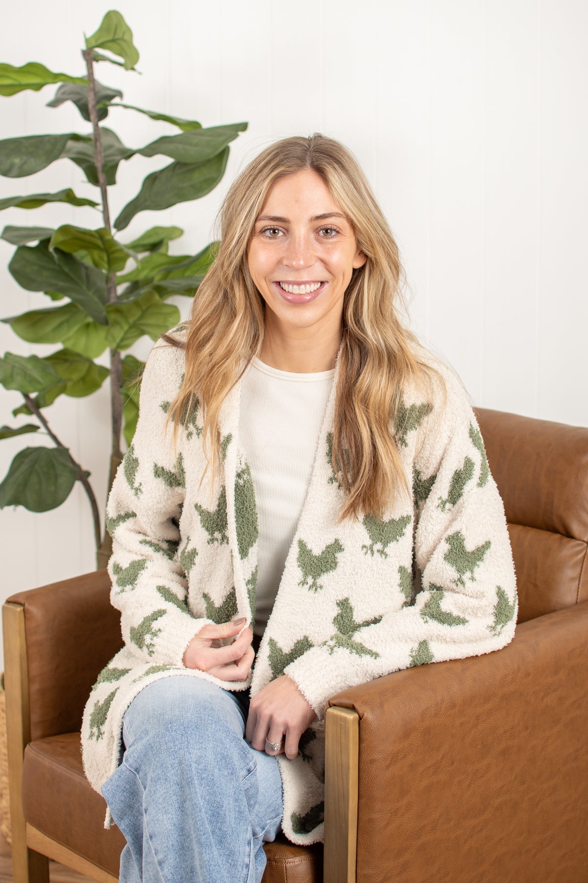 Sage Chicken Luxe Cardigan