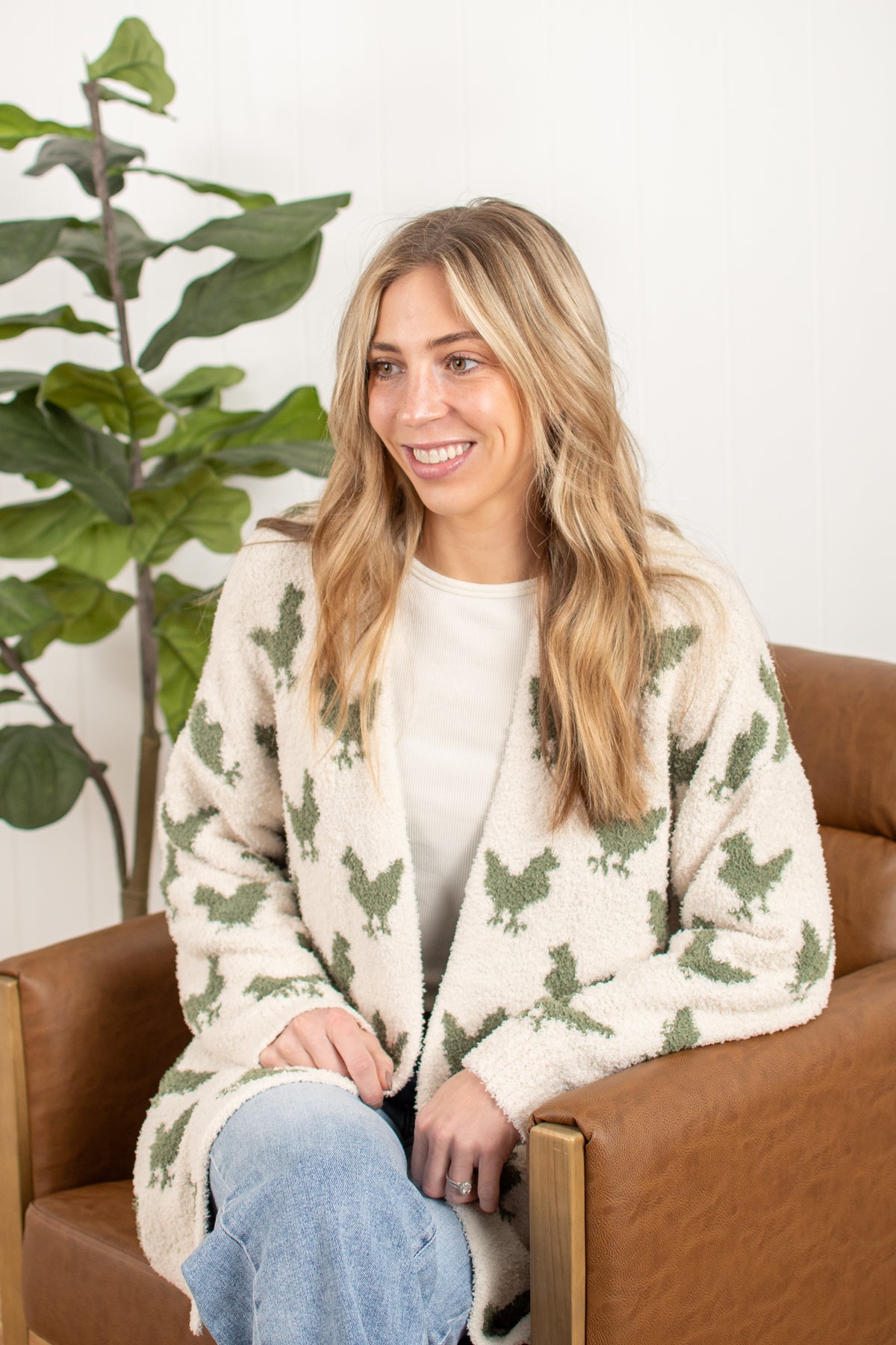 Sage Chicken Luxe Cardigan