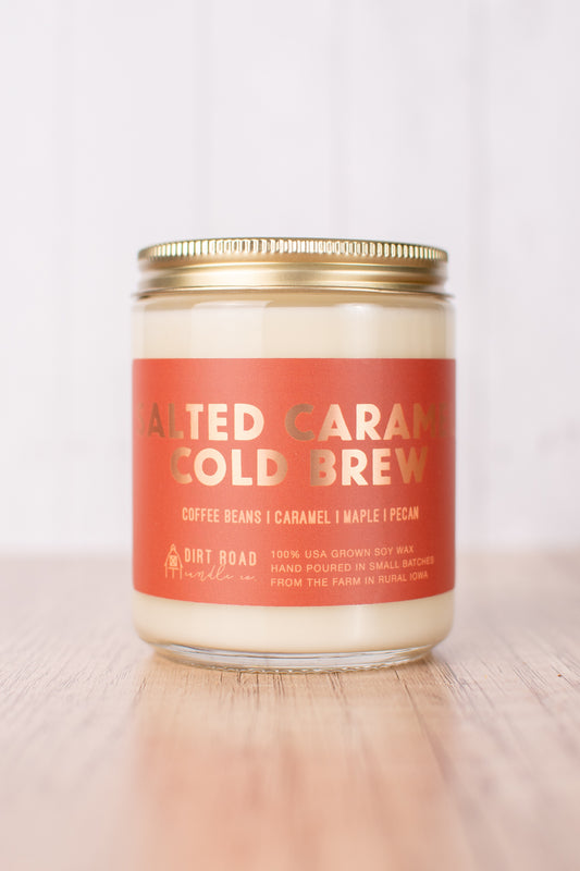 Salted Caramel Cold Brew Candle
