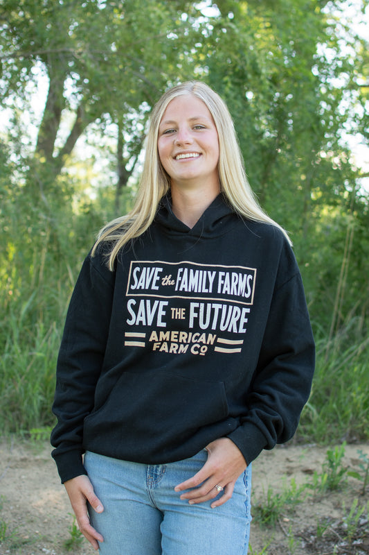 'Save the Family Farms - Save the Future' Hoodie