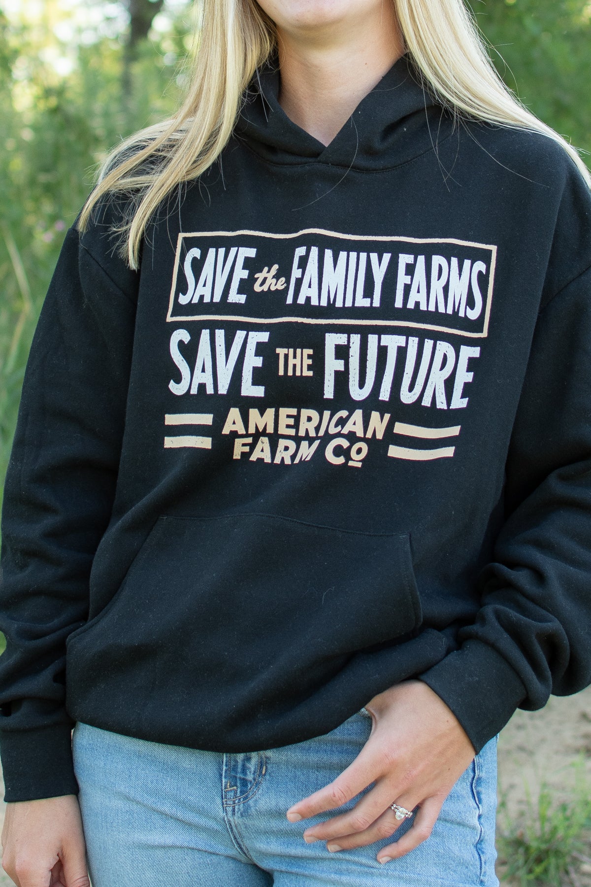 'Save the Family Farms - Save the Future' Hoodie