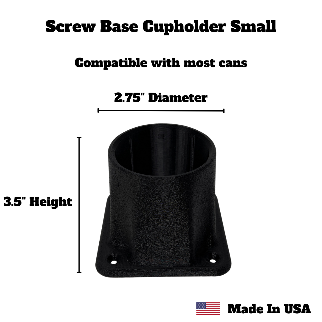 Screw Base Cupholder for Industrial Equipment