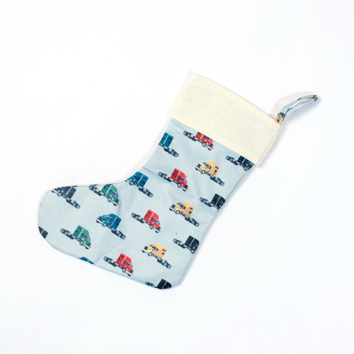 Semi-Truck Christmas Stocking