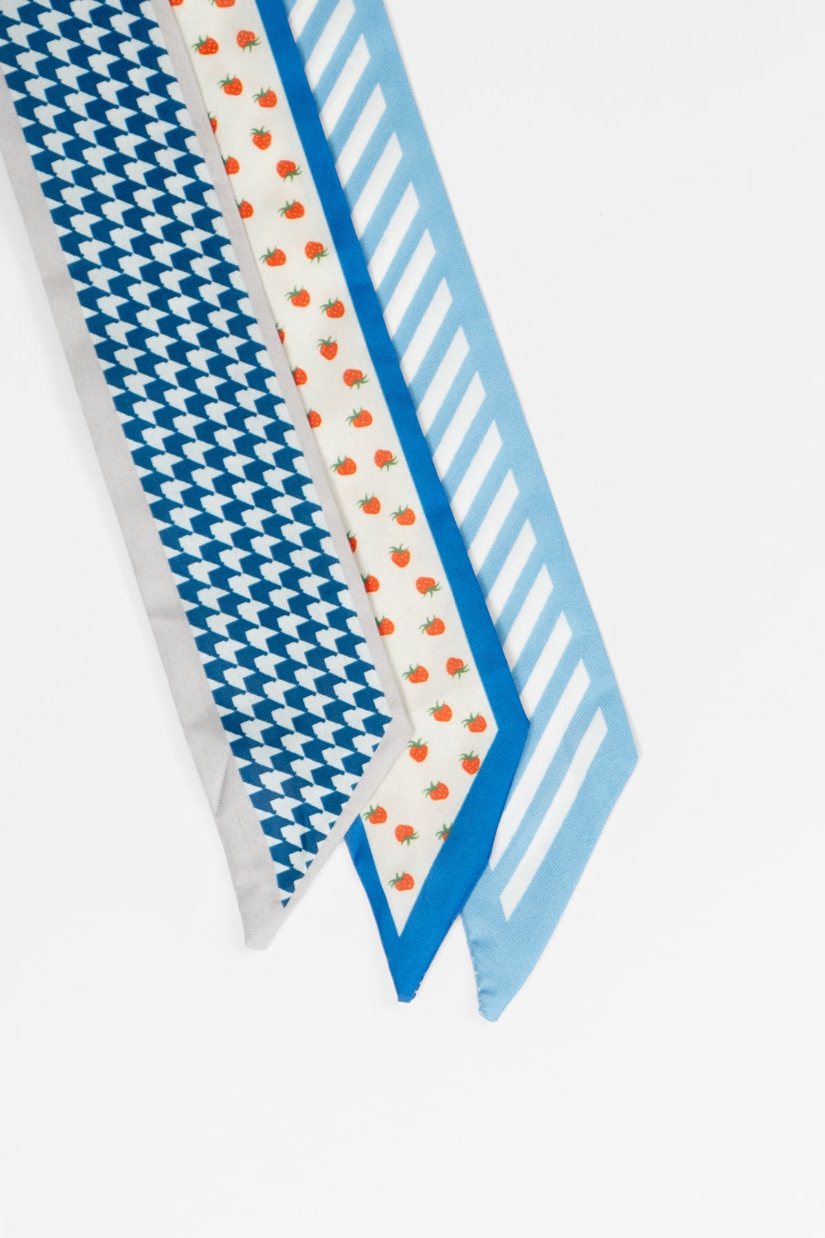 Silky Hair Ribbons - 3 Pack