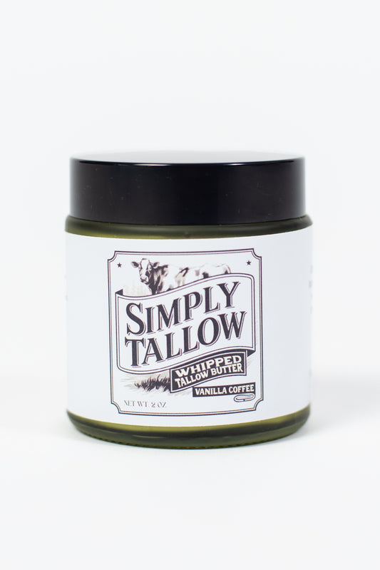 Simply Tallow, Whipped Tallow Butter - Vanilla Coffee