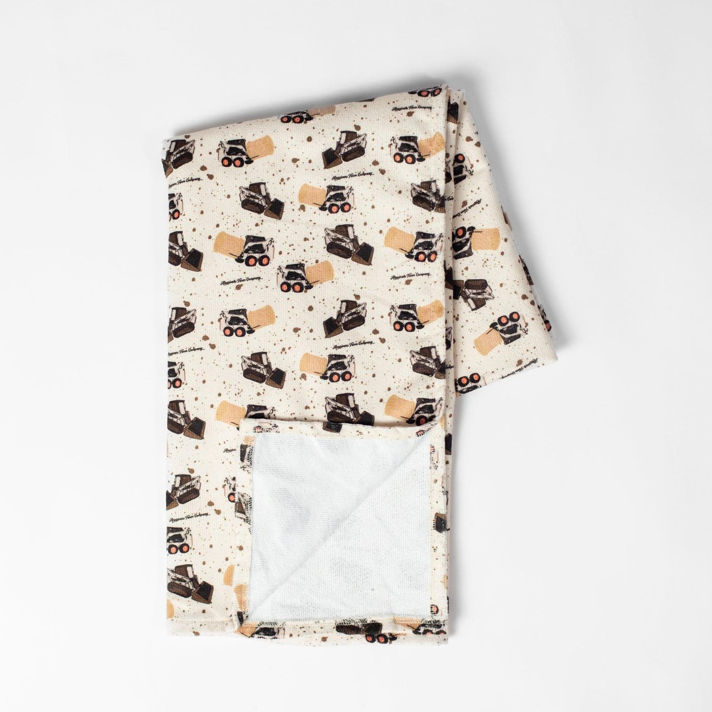 Skid Loader Microfiber Beach Towel