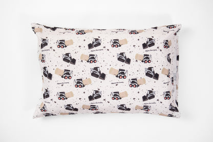 Skid Loader Pillow Case