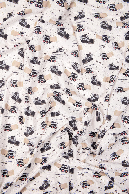 Skid Loader Full/Queen Bed Sheet Set