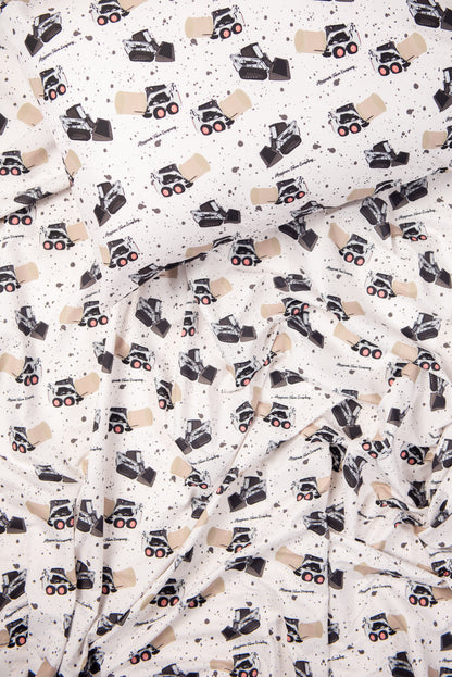 Skid Loader Pillow Case